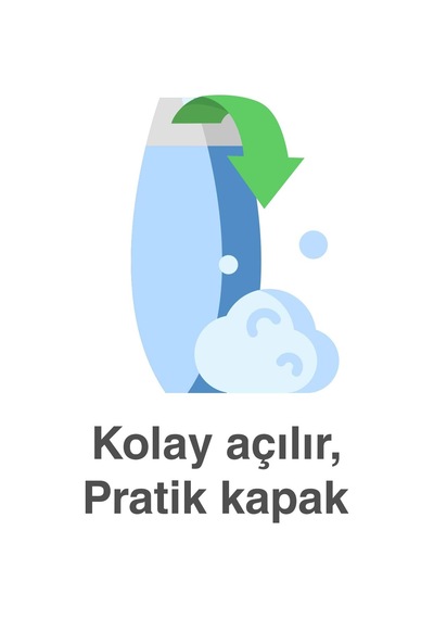Pratik Kapaklı Duş Jeli Cool Men 500 Ml Diğer