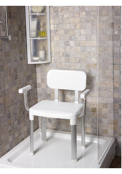 Primanova Capadocia Sırt Ve Kol Destekli Banyo Taburesi Kv19