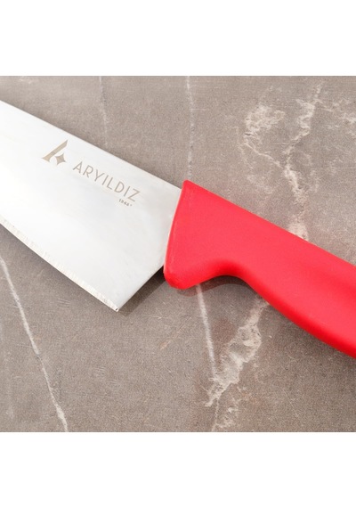 Aryıldız Daily Mini Şef Bıçağı Kırmızı 23 Cm