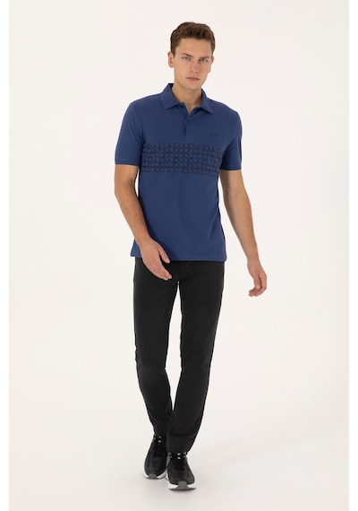 U.S. Polo Assn. U.s. Polo Assn. Erkek İndigo Tişört 50324789-vr028