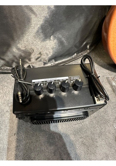 Lespaul Elektro Gitar Seti Mini Amfili Kılıflı Askılı Kablolu Pena Ve Aksesuarlı Natural