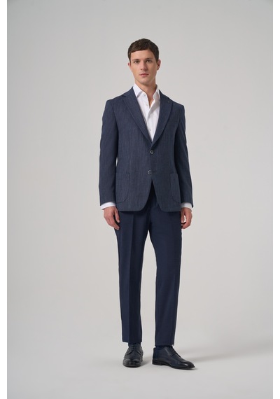 Morven Erkek Marine Poliviskon Trend Desenli Dynamic Fit Mono Yaka Ceket 26ks002005210 Marine Morven Erkek Marine Poliviskon Trend Desenli Dynamic Fit Mono Yaka Ceket 26ks002005210 Marine
