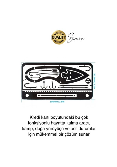 Paslanmaz Kamp Çelik Çok Fonksiyonlu İşlevsel Balıkçı Kiti Hayatta Kalma Balık Tutma Olta Uç Seti Cep Boy Çok Renkli