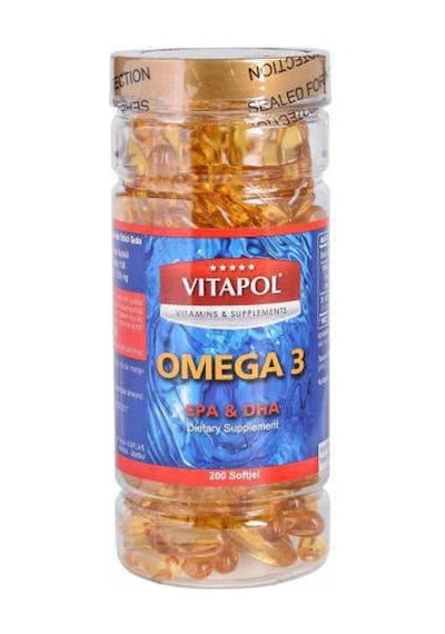 Vitapol Omega 3 Balık Yağı 200 Softjel 110-