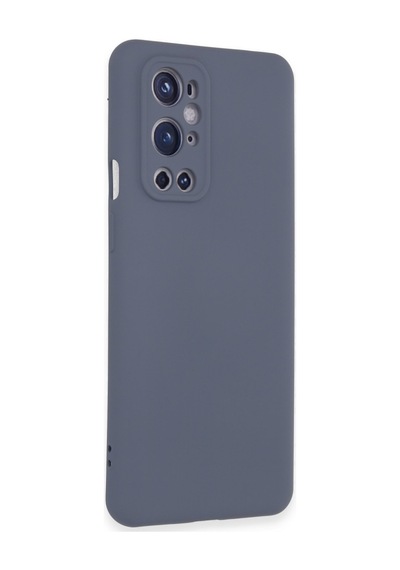 One Plus 9 Pro Kılıf Nano İçi Kadife Silikon - Gri Bzsxx00 1