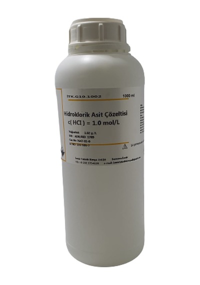 Hidroklorik Asit Solüsyonu 1.0 N