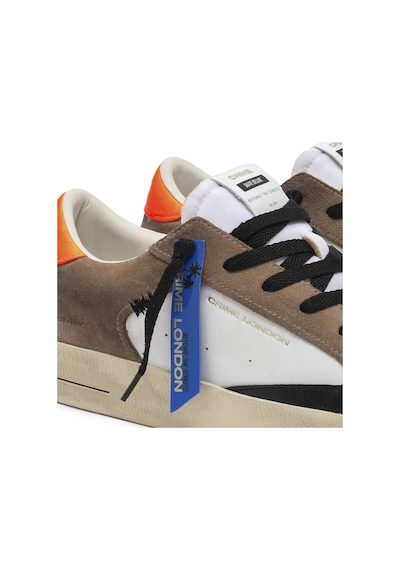 Sneaker Günlük Erkek 15103Aa7 Crime London Sk8 Deluxe Coconut Coconut Kahverengi
