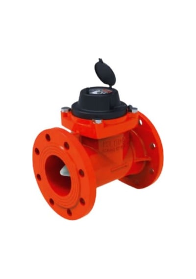 Klepsan Kvs 2w-s Dn 65 200 Mm 63m3/h Woltman Tip Sıcak Su Sayacı