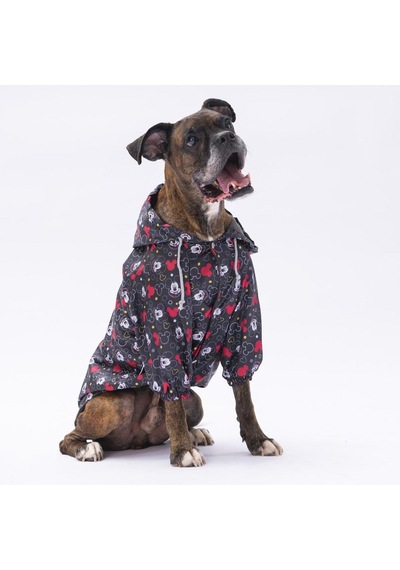 Pettrend Mickey Mouse Mont Köpek Kıyafeti Köpek Yağmurluğu