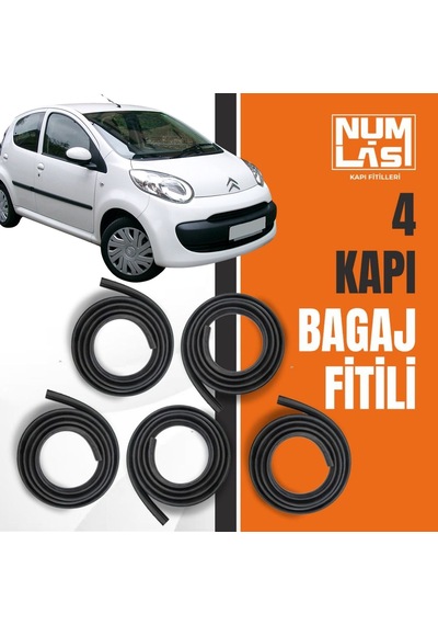 Citroen C1 4 Kapı + Bagaj Fitili-a Kalite-numlas-nm3488