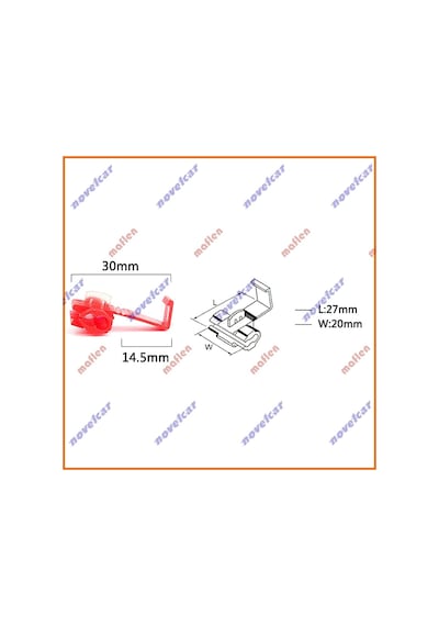 10adet-kablo Kesmeden Kolay Elektrik Alma Aparatı 0.5-1.0mm-s1861