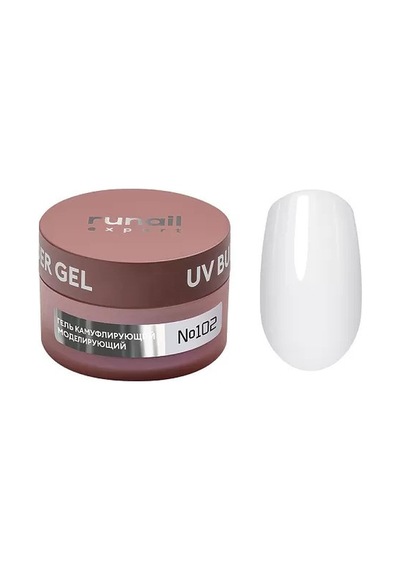 Runail Expert Protez Tırnak Jeli Uv Gel Rakı Beyazı 50gr. 102