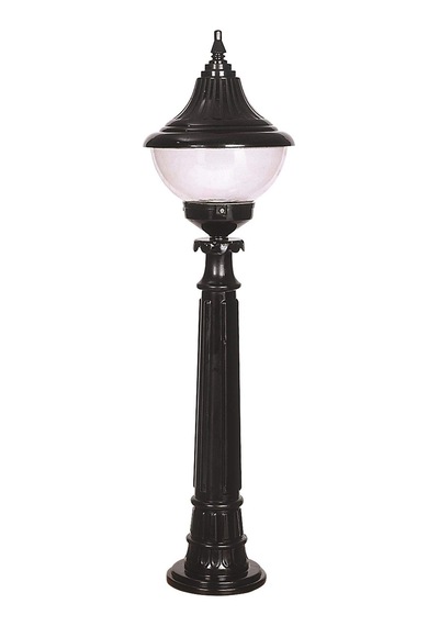 Avonnı Bsu-68207-bsy-m1-b Siyah Elektrostatik Toz Boyalı Dış Mekan Aydınlatma, E27, Abs, Polikarbon Cam, 27cm Sku: Smgstk6c345e22d4