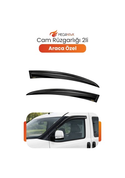 Dacia Dokker 2012-2021 Tüm Kasalara Uyumlu 2li Cam Rüzgarlığı