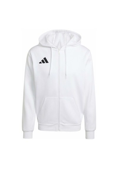 Whıte/black Adidas Erkek Futbol Kapşonlu Sweatshirt Ent26 Fz Hood Kf5943 beyaz