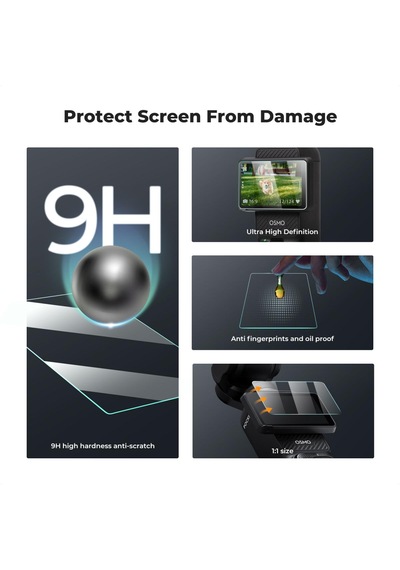 K&f Concept Djı Osmo Pocket 3 Uyumlu Ekran Koruyucu Set