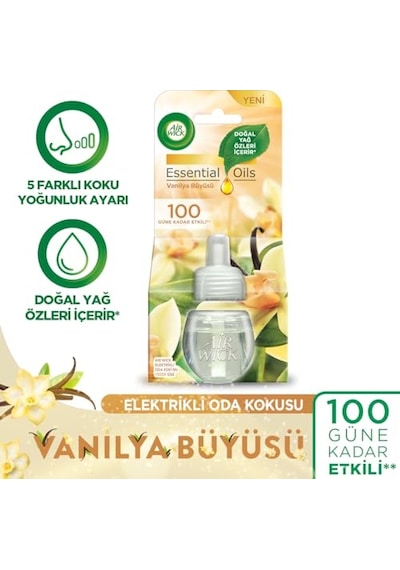Elektrikli Oda Kokusu Yedek Şişe Vanilya Abundance Prosperity