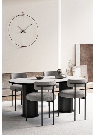 Avvio Rommy Bohem Lake Mdf Ayak 80x160 Yemek Masası Mutfak Masası Masa Sandalye Takımı Beyaz Avvio Rommy Bohem Lake Mdf Ayak 80x160 Yemek Masası Mutfak Masası Masa Sandalye Takımı Beyaz