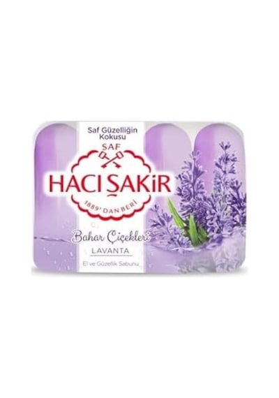 Güzellik Sabunu 4x70 Gr Lavanta Acı Badem