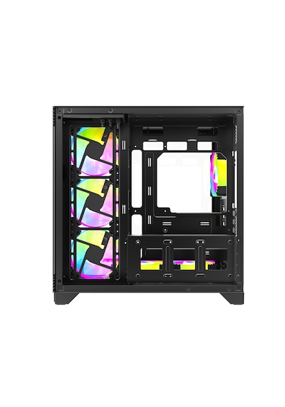 Strong Syrax 7x 120 Mm Fanlı Rgb Led Buton Kontrol Atx Akvaryum Siyah Gaming Bilgisayar Kasası Powersız Strong Syrax 7x 120 Mm Fanlı Rgb Led Buton Kontrol Atx Akvaryum Siyah Gaming Bilgisayar Kasası Powersız