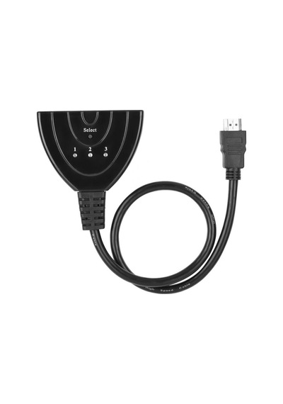 3 Port 1080 P Hdmı Switch Çoğaltıcı Çoklayıcı Kablosu Splitter
