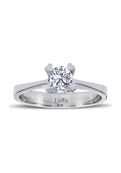 Lova F Renk 0,43 Karat Pırlanta Tektaş Yüzük - Idl - 1070004