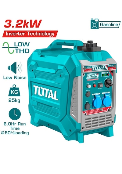 Total TP535006 3.2 KW İnverter Benzinli Jeneratör