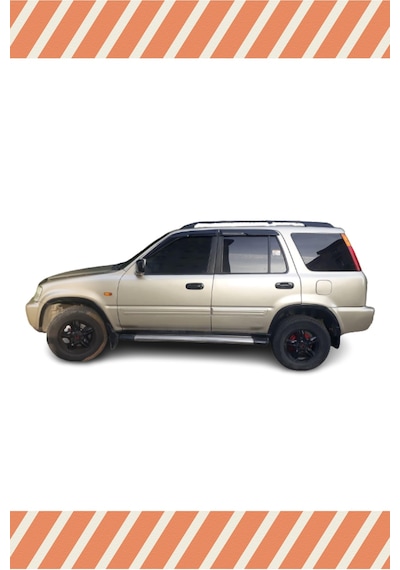 Honda Cr-V 1996-2002 Modellerine Özel 4'lü Mügen Tip Cam Rüzgarlığı
