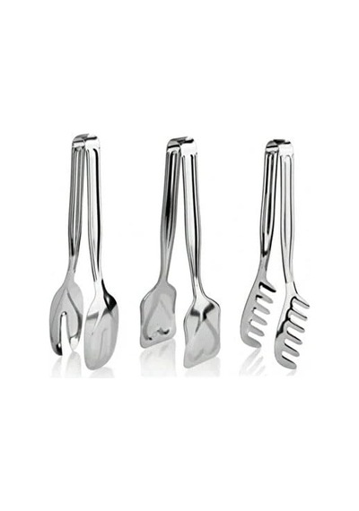 5 Parça Maşa Set,makarna,salata,şeker,buz Maşası