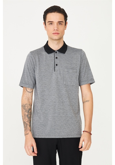 Siyah Polo Yaka T-Shirt