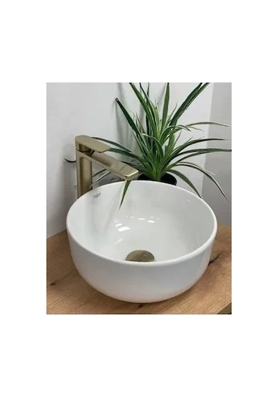 Mini Tezgah Üstü Çanak, 33 Cm Boyutunda Kullanışlı 508 Yeşil