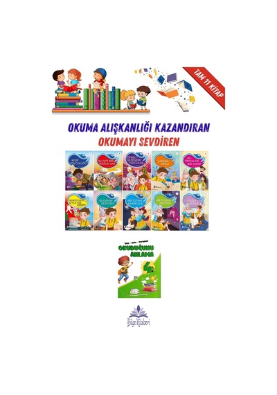 4. Sınıf Okuma Alışkanlığı Kazandıran Okumayı Sevdiren Tam 11 Kitap -9