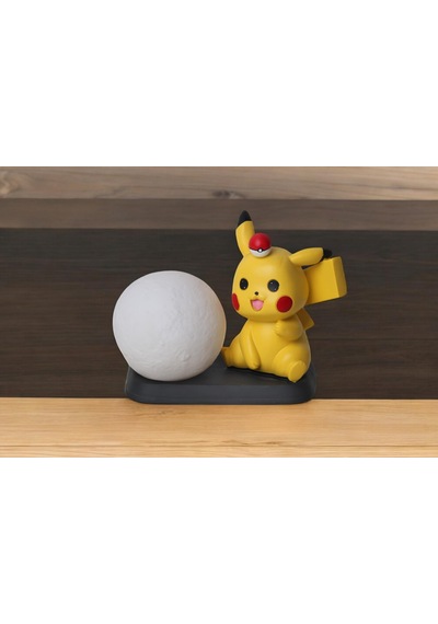 Pokemon Pikachu Gece Lambası Biblo Ev Ofis Yeni Yıl Doğum Günü Hediyesi Vitrin Süsü Dekoratif Obje 20 Cm