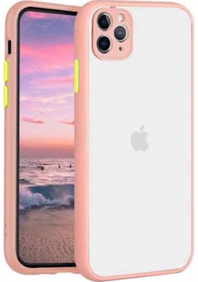 Apple Uyumlu iPhone 11 Pro Kilif Lens Korumali Mat Silikon Kapak 449257950