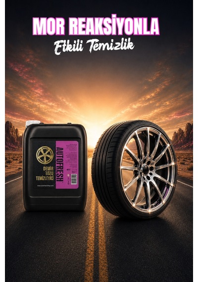 5 Litre Demir Tozu Temizleyici + Sünger Ve Mikrofiber Bez
