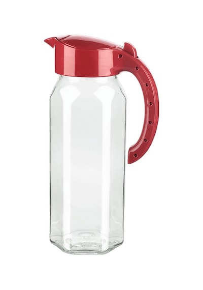 Cam Sürahi Ala Jug 1500 Ml Kırmızı
