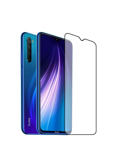 Xiaomi Redmi Note 8 Ekran Koruyucu 20D Temperli Ekstra Cam Siyah