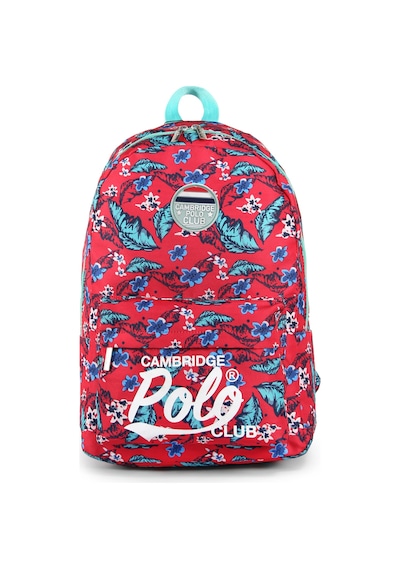 Cambridge Polo Club Island Roamer İki Bölmeli Unisex Sırt Çantası Kırmızı