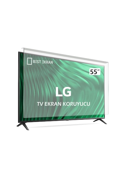 Best Ekran LG Uyumlu 55NANO816PA TV Koruyucu - 55" 139 Şeffaf