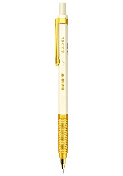 Blackline White Edition Versatil Kalem 0.7mm Altın