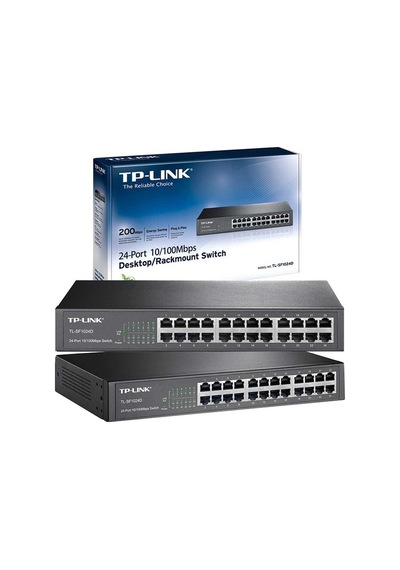 Tp-Lınk Tl-Sf1024D 24 Port 10/100 Mbps   Swıtch