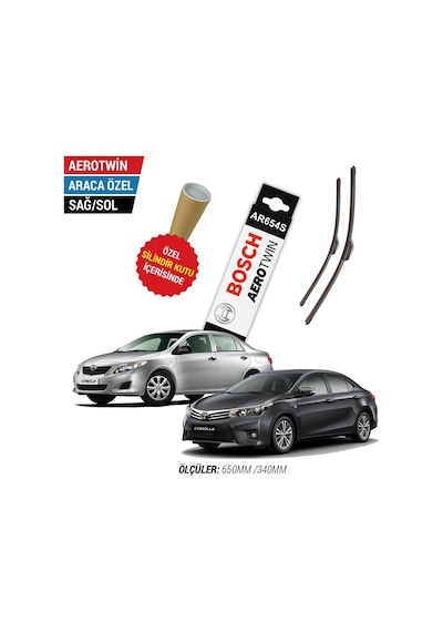 Bosch Aerotwin AR654S Toyota Corolla Silecek (2013-2018)