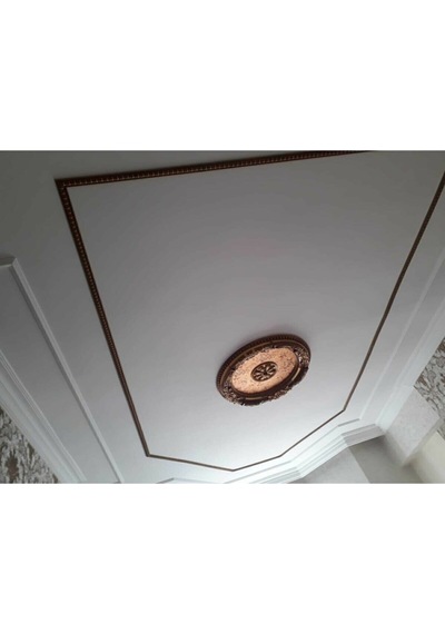 Decogold 90 Cm Oval Kahve Eskitme Saray Tavan