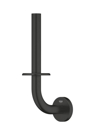 Grohe Essentials Yedek Tuvalet Kağıtlığı Mat Siyah - 1024692430 Siyah