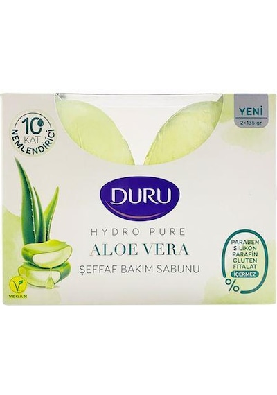 Duru Hydro Pure Aloe Vera Sabunu 2 x 135 G