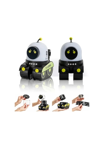 Konyax Robot Tasarımlı Projektör Gece Lambası Renkli