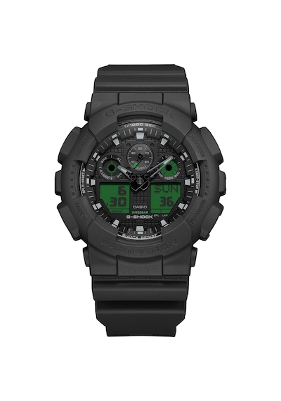 G-shock Analog- Djitial Ga-100 Series 51.2 Mm Quartz Saat Ga-100b Yeşil