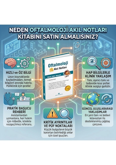 Oftalmoloji Akıl Notları Güncel 2. Baskı