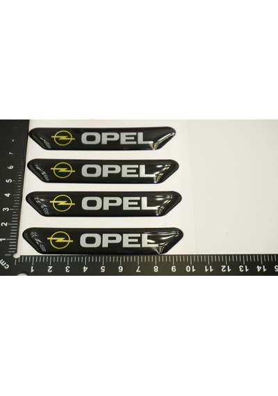 Opel Logo Kapı Kenarı Koruma Metalize Damla Desen 3M Band