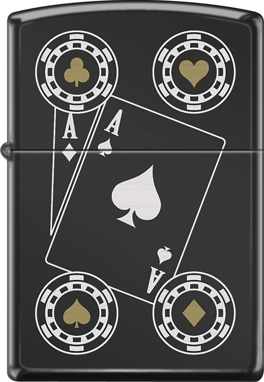 Zippo 24756-115869 Poker Chips Design Çakmak Z6.1